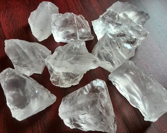 Natural Rock Quartz Clear Crystal Nugget - Raw Rough Chunks Loose Stone Specimen- Sieraden Wrapping Crystal Supplies - Natuurlijk Mineraal -d7O4