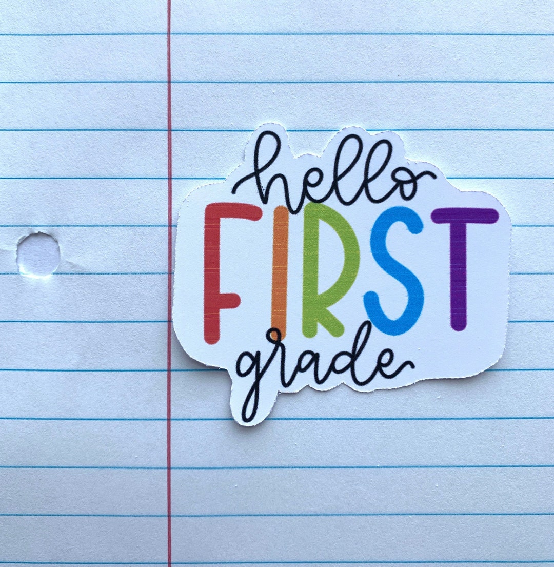 Teacher Stickers // Teacher Gift // Grade Level Stickers // Etsy