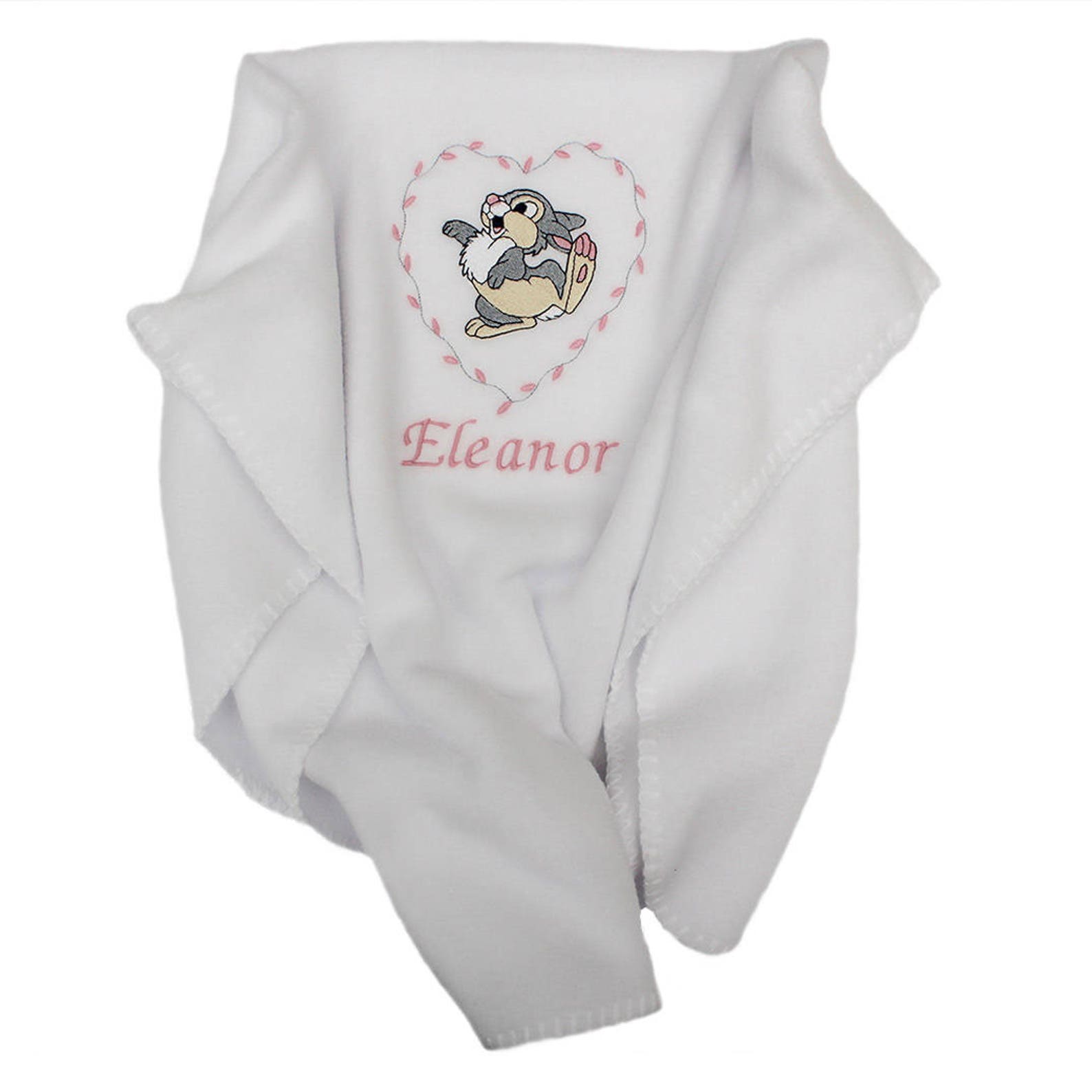 Thumper Personalised Baby Blanket or Any Disney Character Etsy