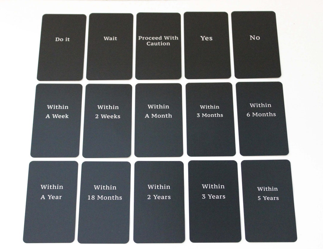 Time Oracle Deck - Etsy