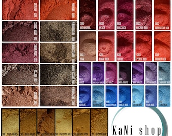 100g natürliches Mica Powder Pigment: Lidschatten, Lippenbalsam, Nagellack