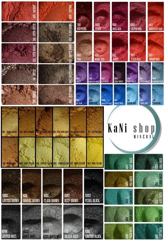 Mica Pearl Pigment Powder: Soap, Candle, Resin Dye (100g)