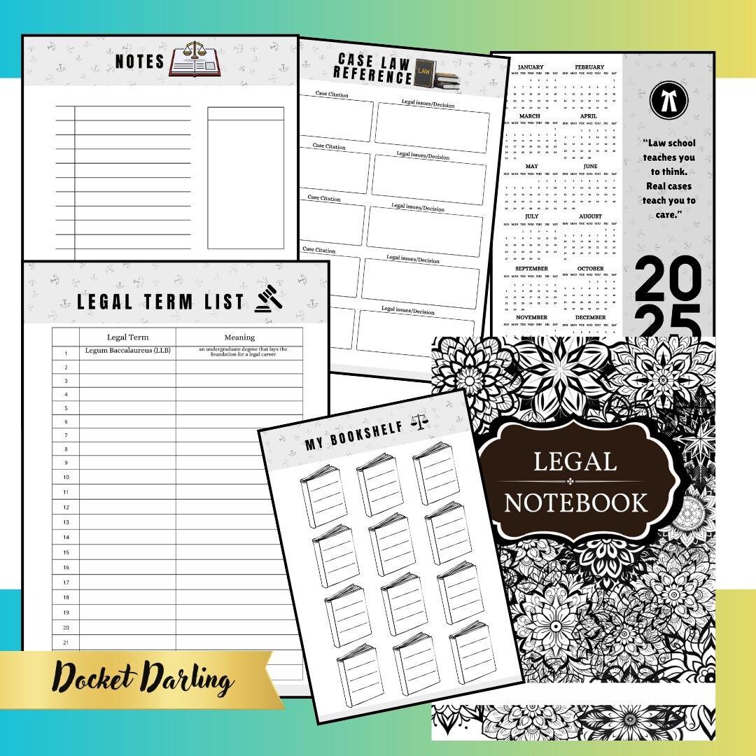 Legal Note Layout Ready to Print Legal Notes for Students, Law Practitioner and Lawyers ...