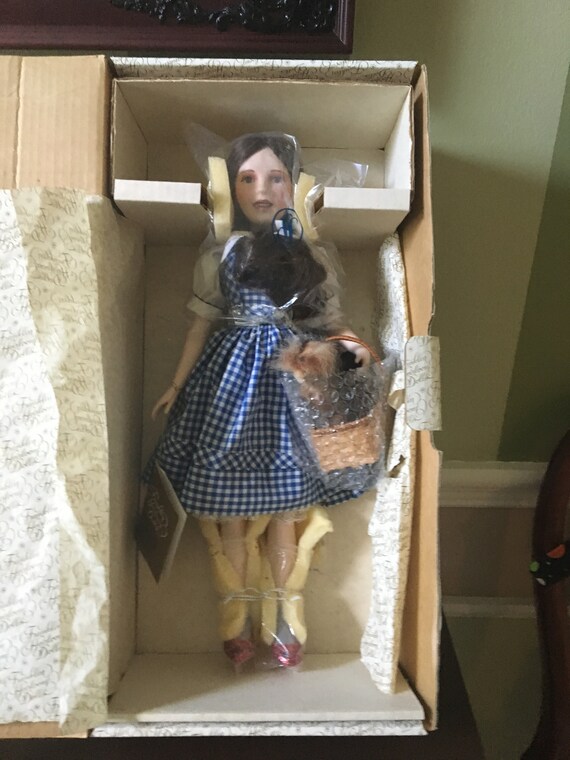 franklin mint wizard of oz porcelain dolls