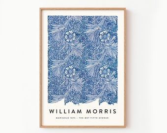 William Morris Wall Art Poster Print ~ Art Nouveau Decor ~ Printable Digital Download