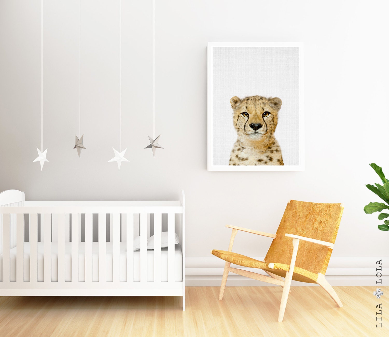 Nursery Wall Art Cheetah Print African Safari Animal - Etsy