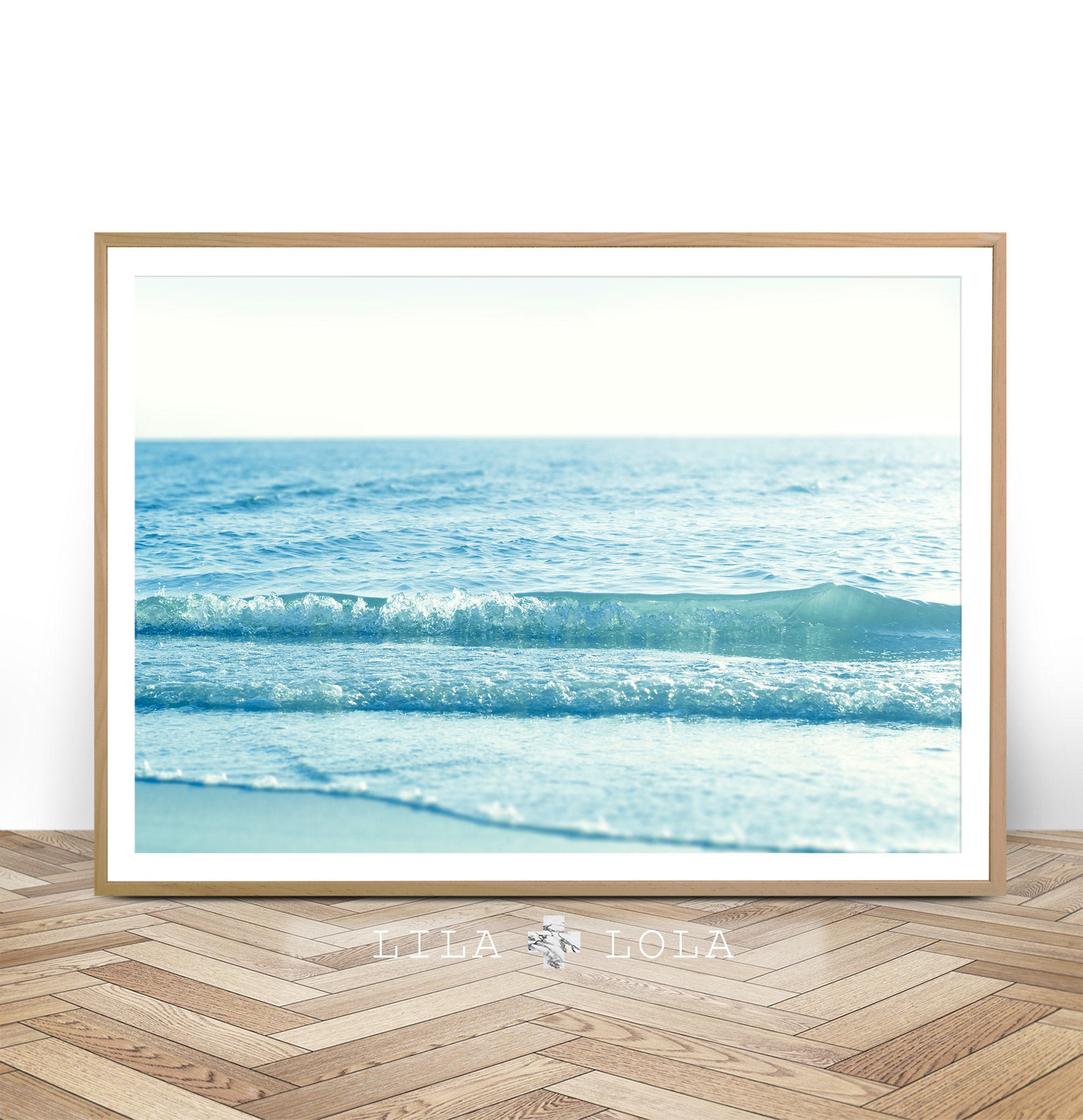 Beach Wall Art Print, Coastal Photography, Printable Digital Download