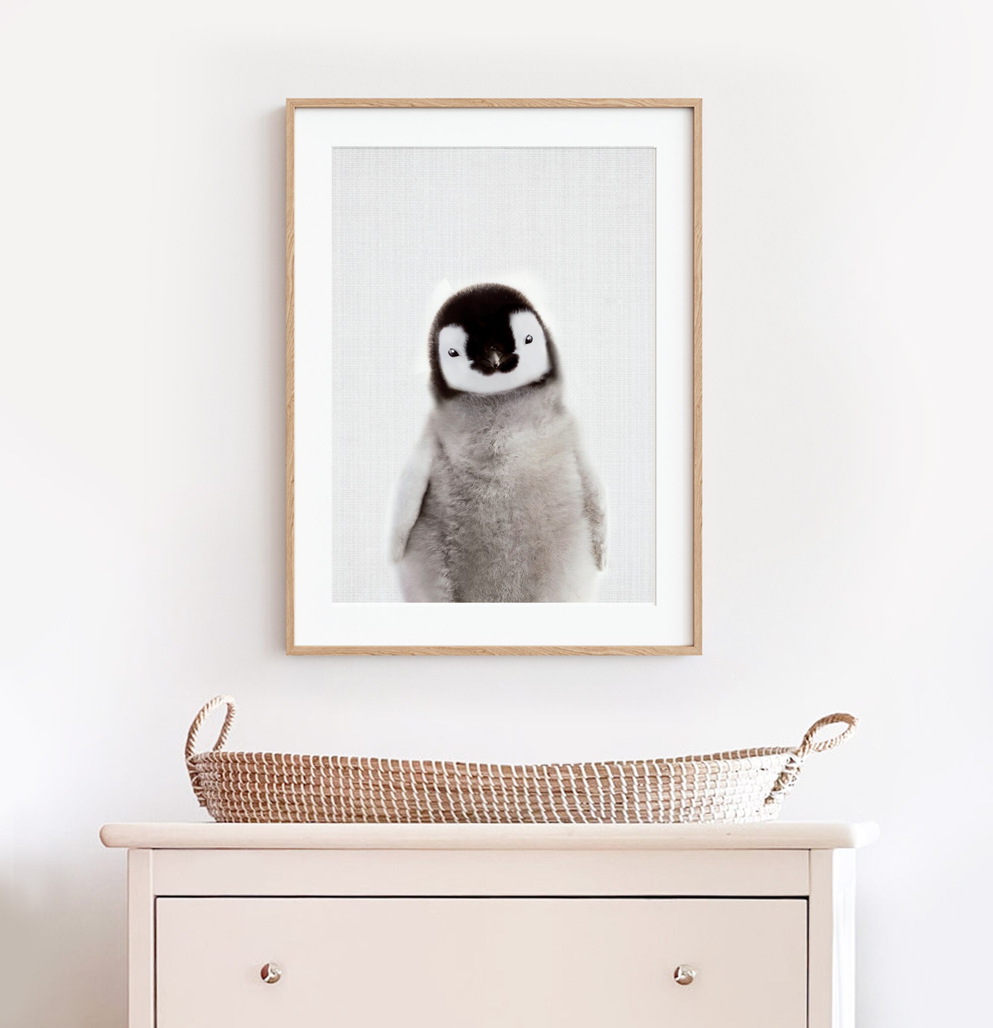 Penguin Wall Art Print ~ Printable Poster ~ Nursery Baby Animal
