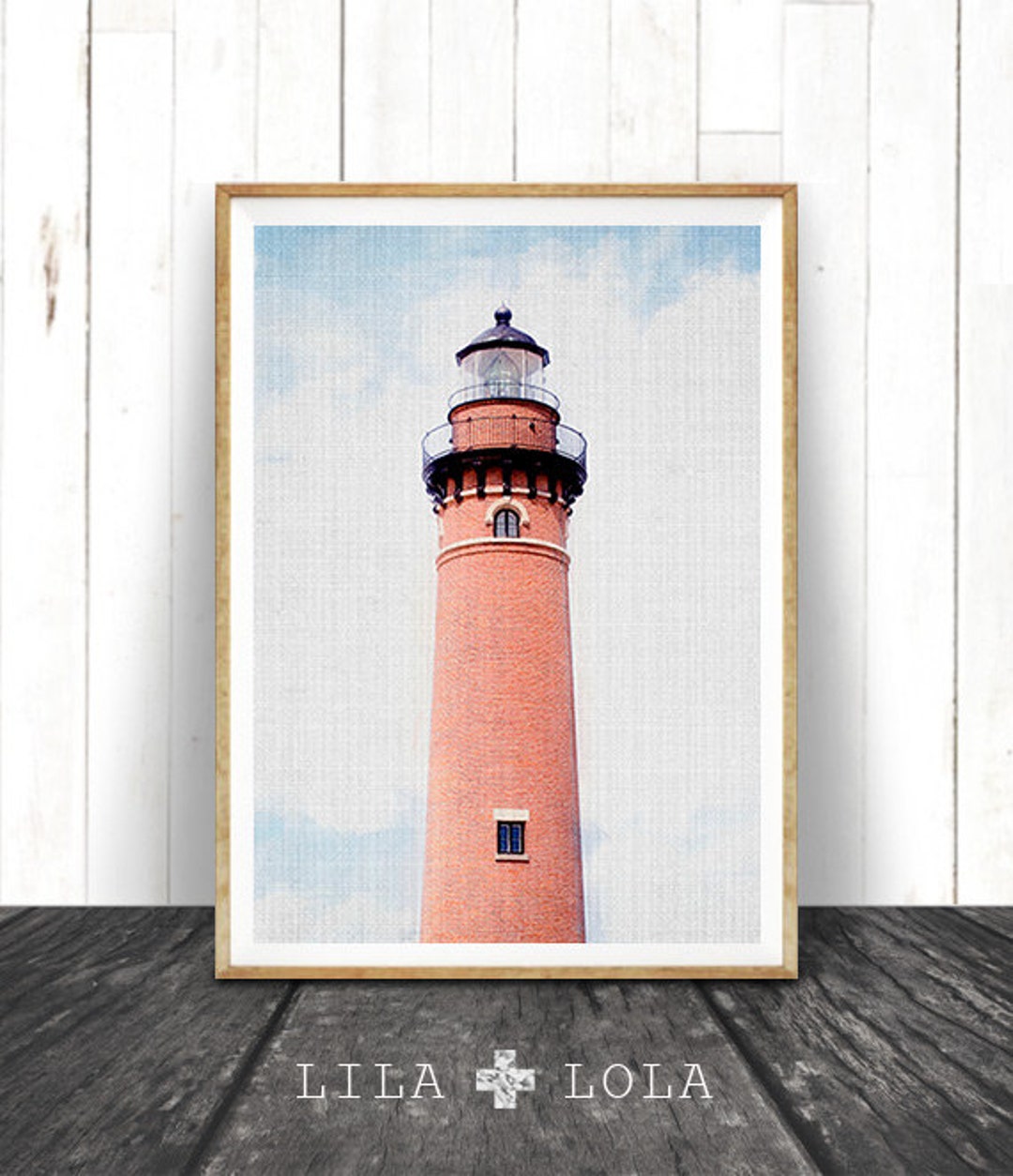 Lighthouse Photography Print: Coastal Nautical Wall Art (digital ...