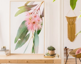 Gum Blossom Print: Australian Native Floral Wall Art (Digital Download)