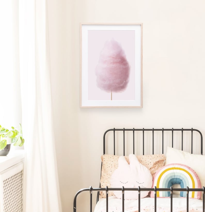 Fairy Floss Print Girls Bedroom Decor Digital Download - Etsy
