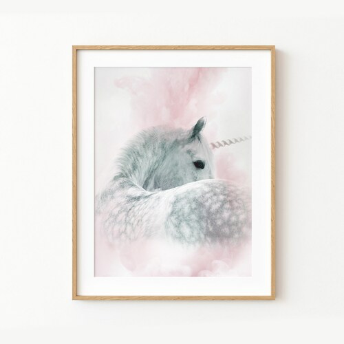 Unicorn Printable INSTANT DOWNLOAD Girls Room Decor Nursery - Etsy