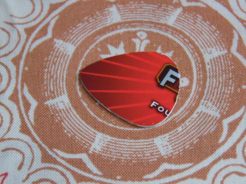 Recycled Guitar Picks Made From Gift Cards Random Bag of 13 Etsy