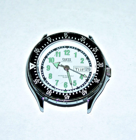 guess diver watch