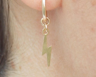 Gold Hoop Earrings Gold Dangling Earring Small Hoop Earring Huggie Hoop Earring Cartilage Hoop Earrings Mini Hoop Earring Helix Hoop Earring