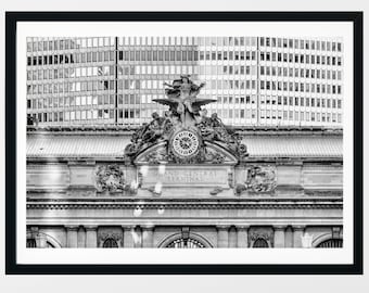 Grand Central Station Print, NY Art Print, New York City Photography, Grand Central Terminal, NYC Wall Art, Grand Central Sculpture