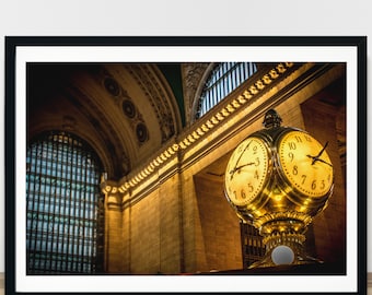 Grand Central Station Print, NY Art Print, Clock Print, New York City Photography, Grand Central Terminal, NYC Subway Print, 145