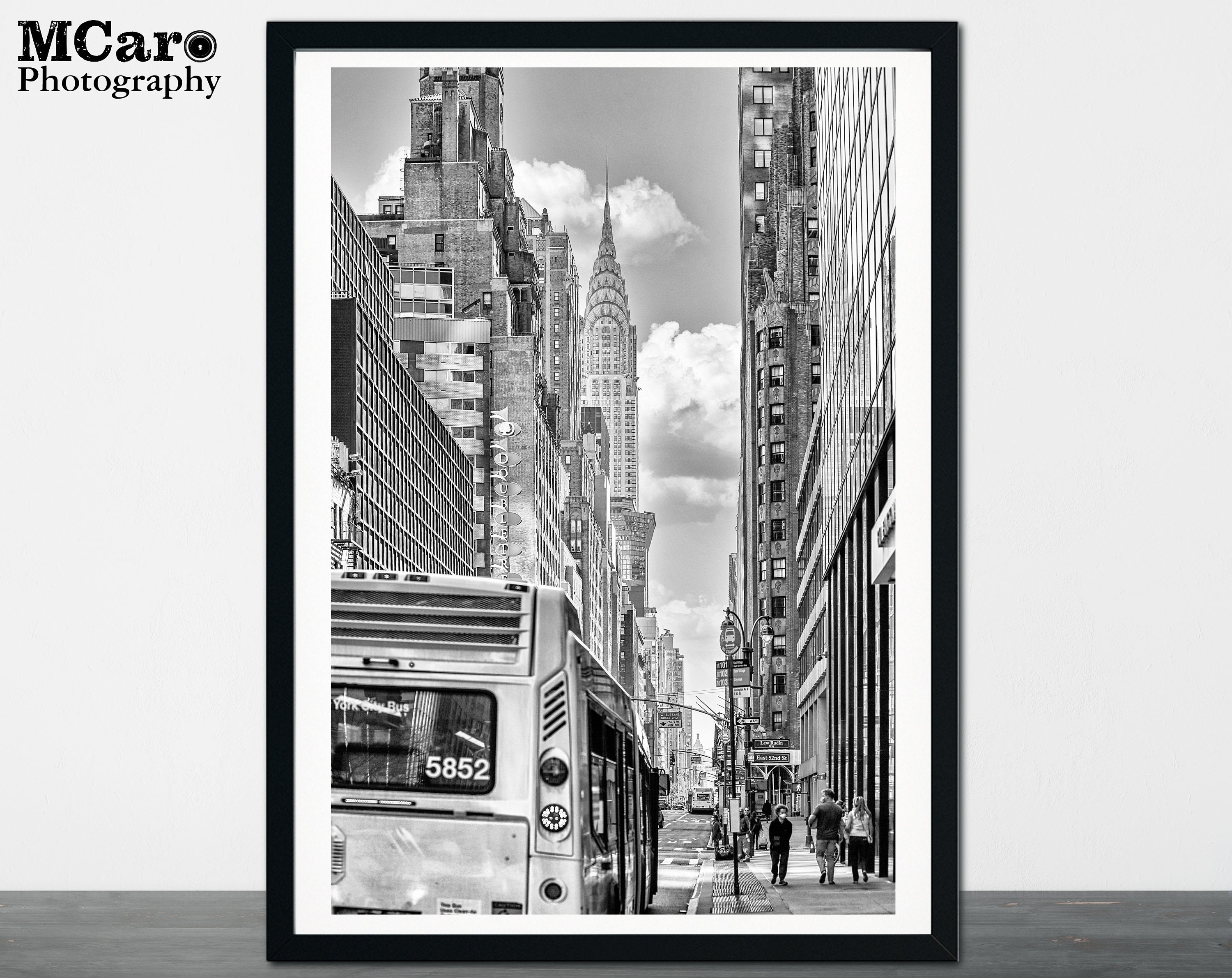 New York Print, Street Photography, New York Black and White