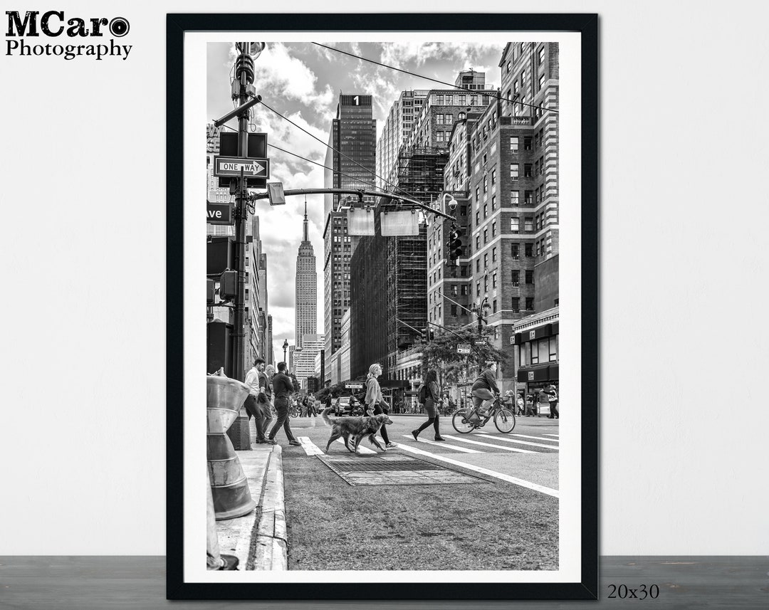 Black and White Street Photography, New York City Print, Architecture ...