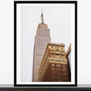 New York Print, Empire State Building, Manhattan Print, Black and White New York Print, Home Wall Art, Travel Print, Art For Home, 198