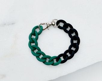 bracelet chaine maillon mat "Midori"