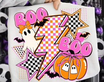 Retro Halloween Graphic Tee - Comfort Colors Cotton T-Shirt