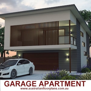 Garage Apartment |   2 Bedroom house plan no- 149.3  Living Area 65.1 m2 |  701 sq foot | carriage house |  Concept House Plans For Sale