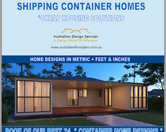 Disegni per la casa dei container - Libro dei piani della casa - Disegni dei container / piani della casa / Catalogo Best Buy