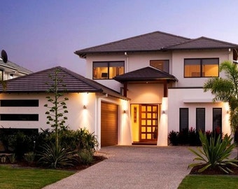 Double Story House Etsy