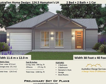 The Hampton Style Granny Flat 2-bedroom - Granny & Co Homes