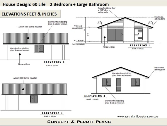 2 Bedroom House Plan 700 Sq Feet Or 65 M2 2 Small Home Design Small Home Design 2 Bedroom Granny Flat Concept House Plans For Sale