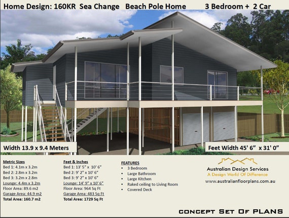 3 Bedroom House Plan 160kr 89 6 M2 964 Sq Foot Pole Ireland 3 Bedroom House Plan 160kr 89 6 M2 964, Elevated Modern Beach House Plans Free