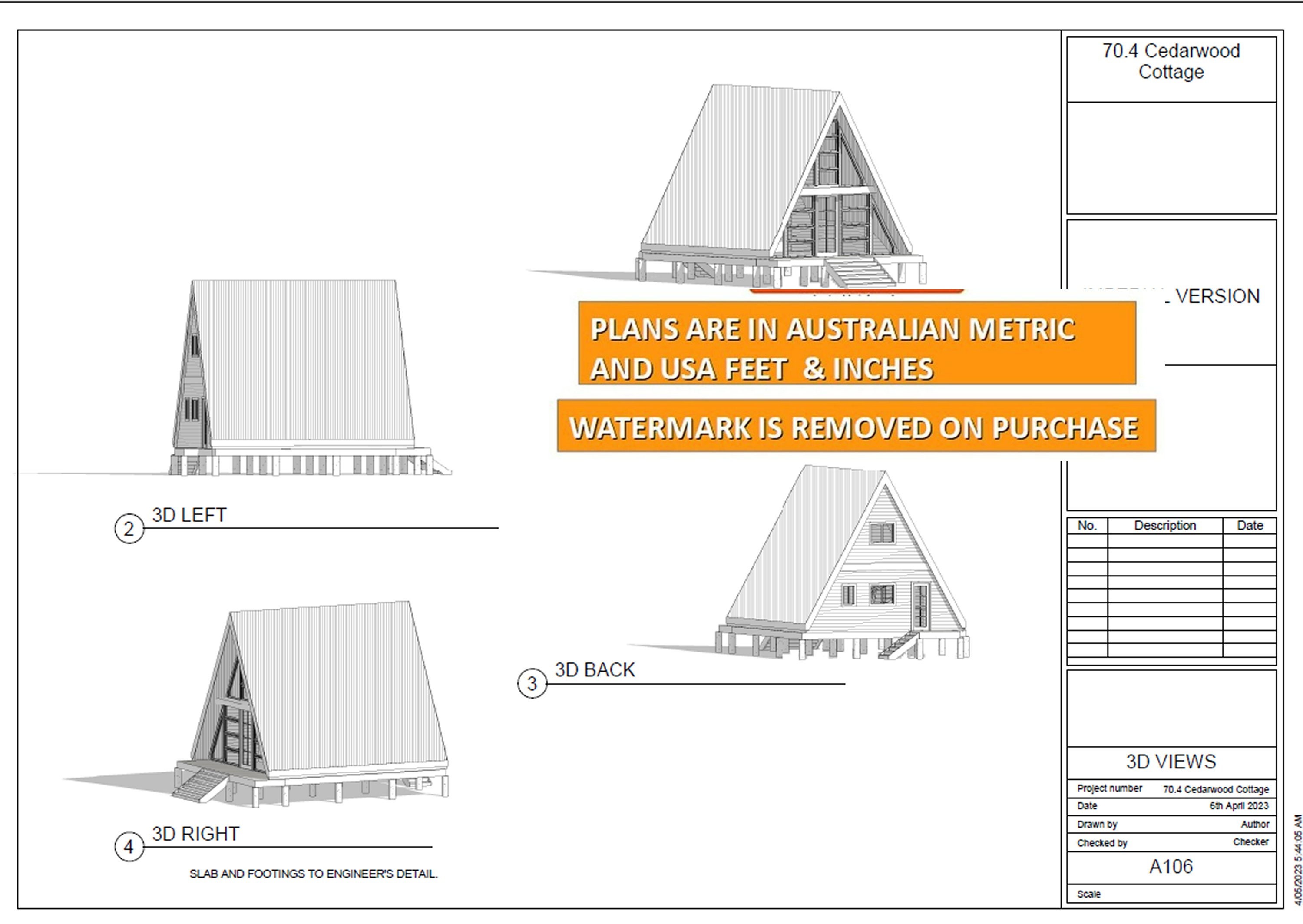 Architectural A Shape GRANNY FLAT Small And Tiny Home Design 70 4m2 architectural-a-shape-granny-flat-small-and-tiny-home-design-70-4m2