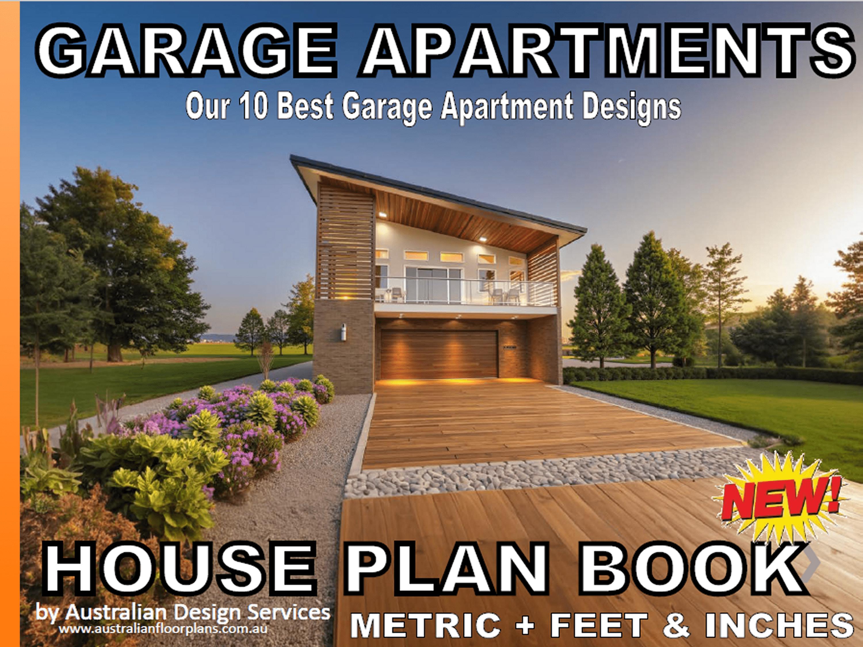 Garage Apartment Plans Book – 10 Detached Designs (metric & Imperial ...