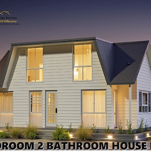 2 Bedroom Cottage House Plans – Small Two-Story Homes & Barndominium Designs for Sale