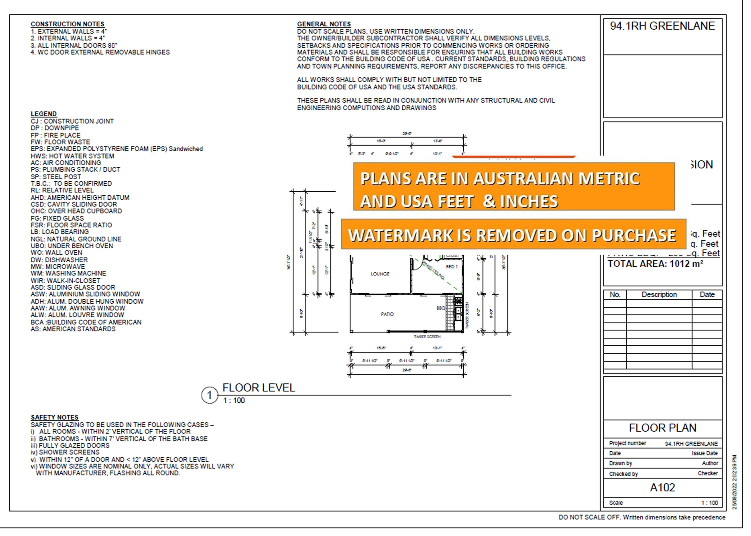 Skillion Roof GRANNY FLAT Small and Tiny Home Design 59.9m2/ 644 Sq — free download
