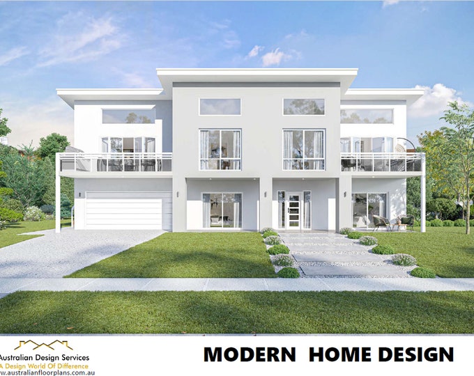 Luxurious 3 BEDROOM HOME  30 x 60 Architectural house plans | Modern Skillion Roof inexpensive Concept Building Plan Metric/feet and inches