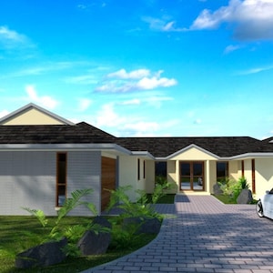4- or 5-Bedroom house plans | 4 Bed + Office floor plans | 4 Bedroom design |  4 bed floor plan | 4 bed blueprints | 4-bed house plans