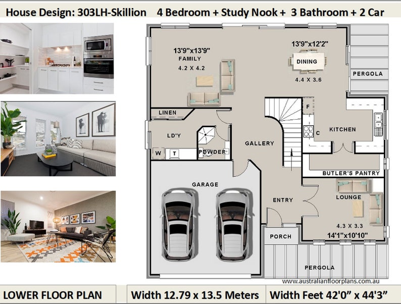 Luxury Apartment Floor Plans With Study Nook