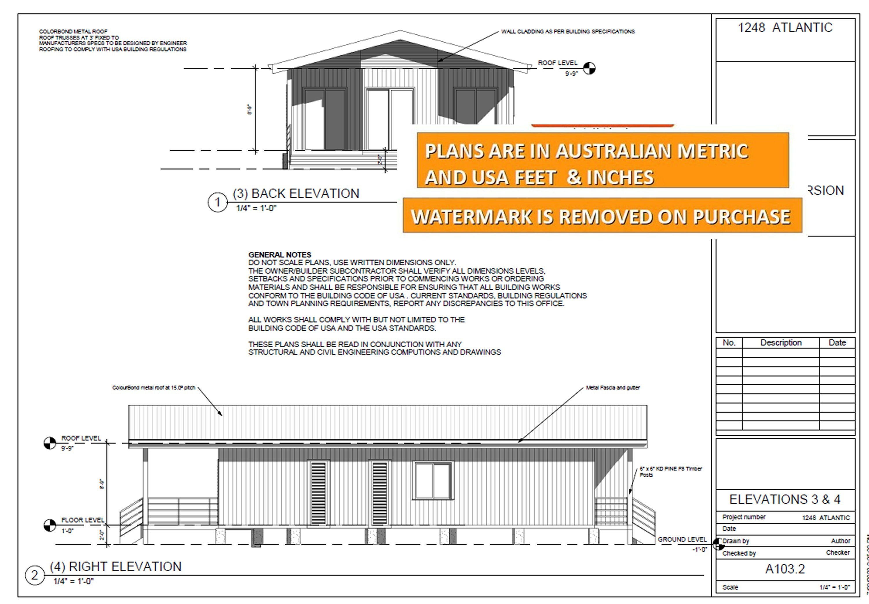 Build Plan#1248 Atlantic: Best Selling Shipping Container House Plans ...