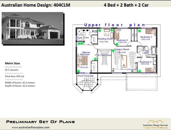 2 Story House Plans 4 Bed Study Reading Room 2 Storey Plans Two Storey House 2 Story Design 2 Story Plan 2 Story Blueprints