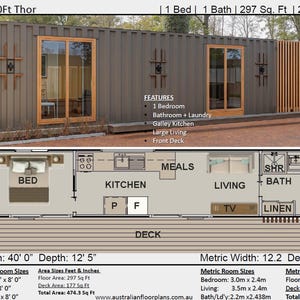 Build Plan#40 Thor Top-Selling 500 Sq. Ft. Shipping Container Home Plans | Design Container House