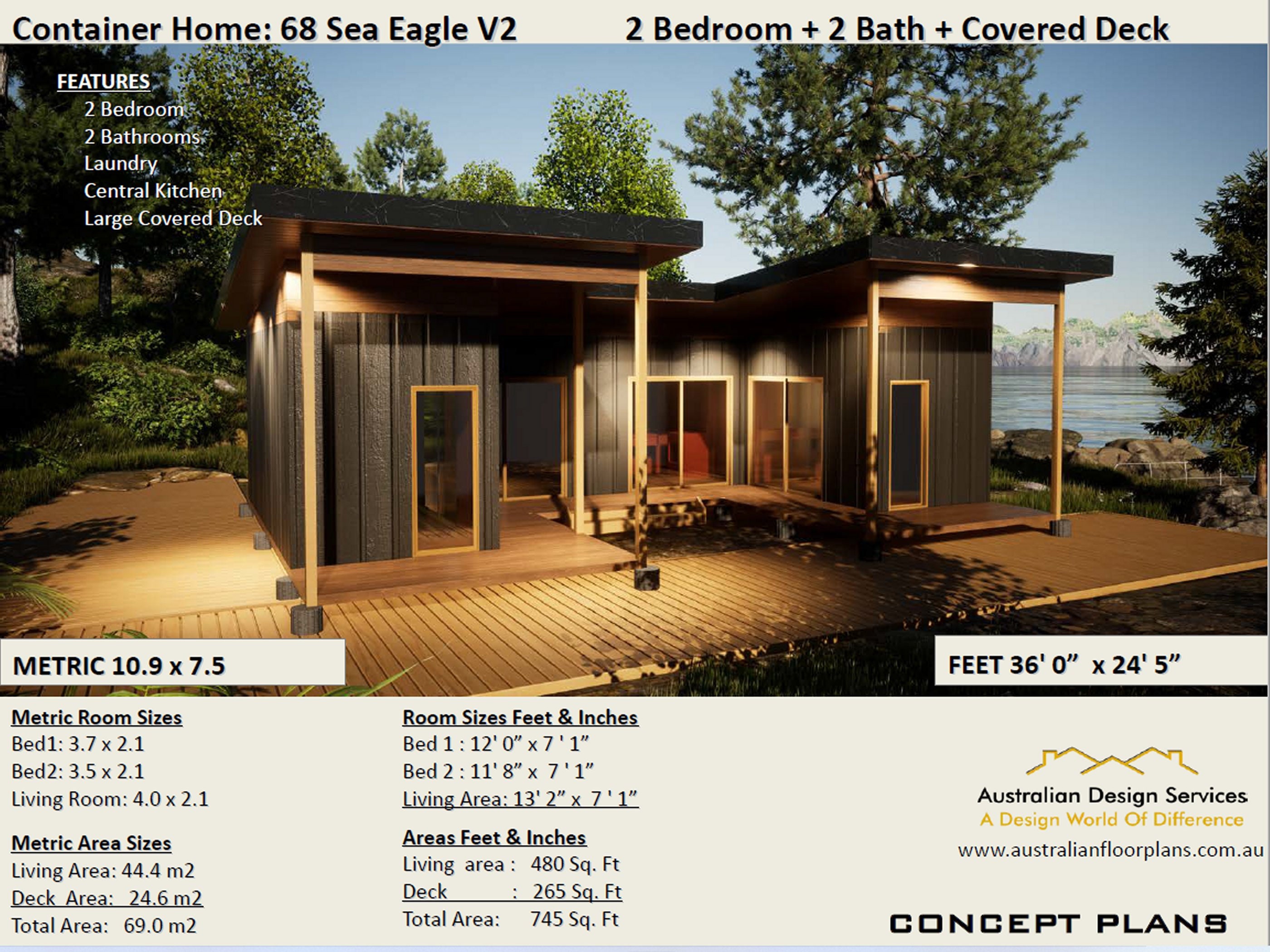 2 Bedroom 2 Bathroom Shipping Container Home 3 Shipping Etsy Australia