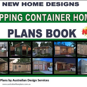 Shipping Container Homes - 10 House Plans Book - buy house plans catalog