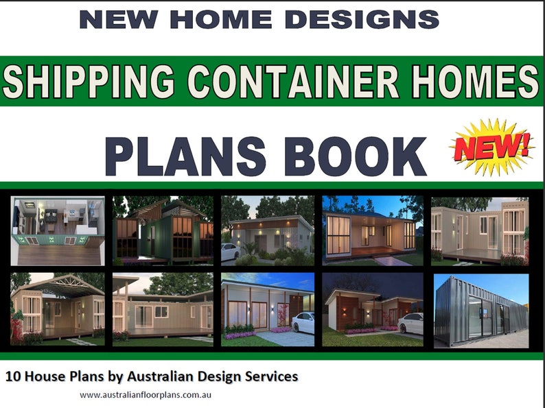 Shipping Container Homes 10 House Plans Book buy house plans catalog image 1