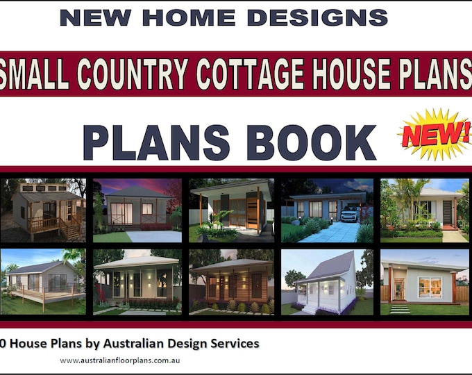 Small Country Cottage House Plans - 10 House Plans Book