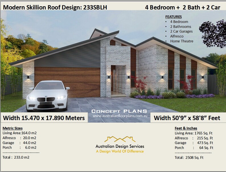 2508 Sq Foot 233 M2 House Plans 4 Bedroom Image 0