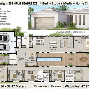 418m2 (4503 Sq Foot) 5 Bed+Flat | 4 plus study  Home design | 5 bed Home  home plans | Modern 5 bedroom Home Plans | Courtyard Home