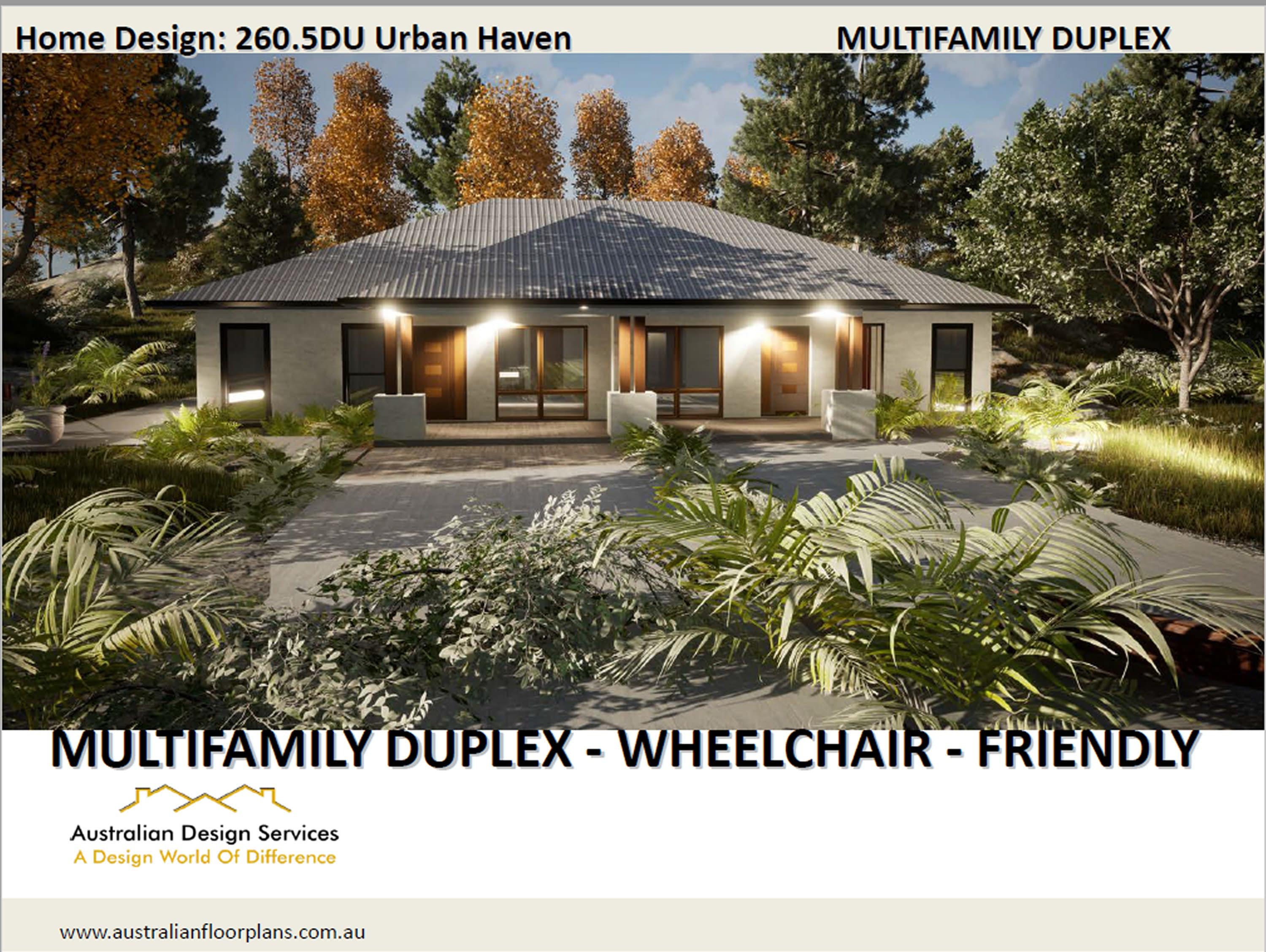 Wheelchair Accessible House Plans Duplex 2 Bedroom Small House Designs