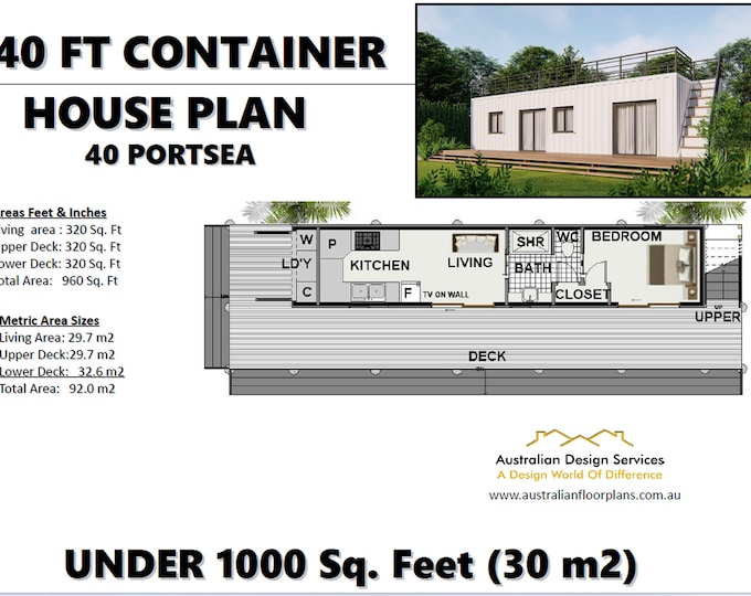 Cargo Shipping Container House Plan with Efficient Layout, Sustainable Design, eco-conscious, utilizing recycled and repurposed materials.